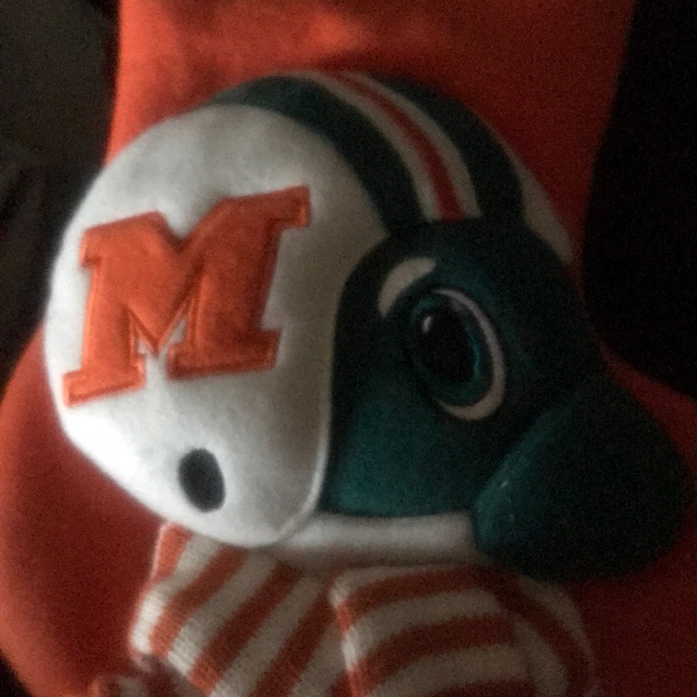 Miami dolphins stocking (discontinued rare)
